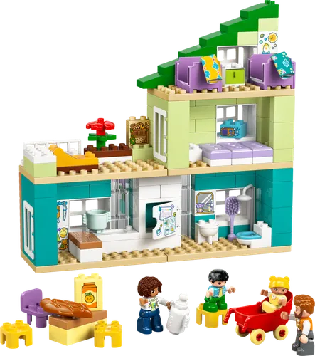 LEGO 10470 3 in 1 Modern Family House with Figures