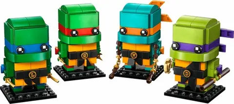 LEGO 40878 Teenage Mutant Ninja Turtles Figures