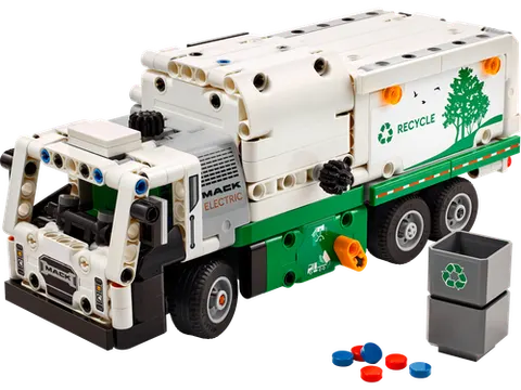 LEGO 42167 Mack LR Electric Garbage Truck