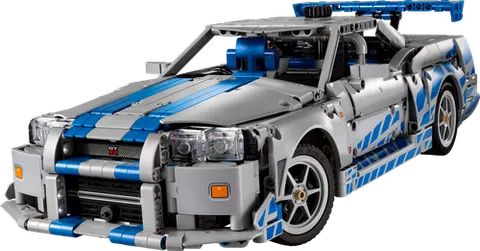 LEGO 42210 2 Fast 2 Furious Nissan Skyline GT-R (R34) Car