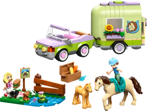 LEGO 42695 Horse & Baby Foal Trailer
