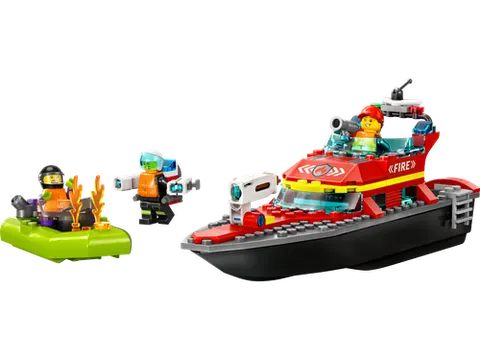 LEGO 60373 Fire Rescue Boat