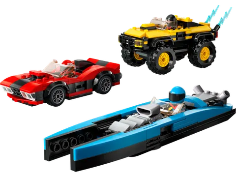LEGO 60395 Combo Race Pack