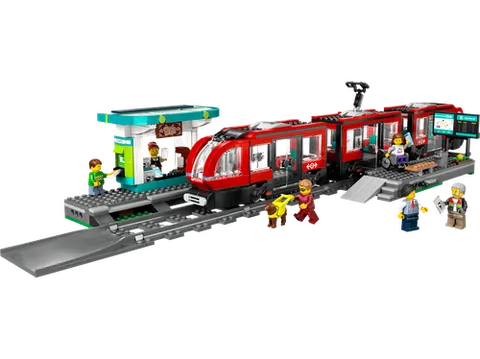LEGO 60423 Downtown Streetcar and Station
