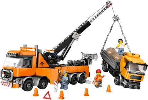 LEGO 60467 Heavy-Duty Recovery Tow Truck with Crane