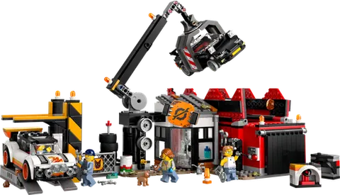 LEGO 60472 Scrapyard with Cars