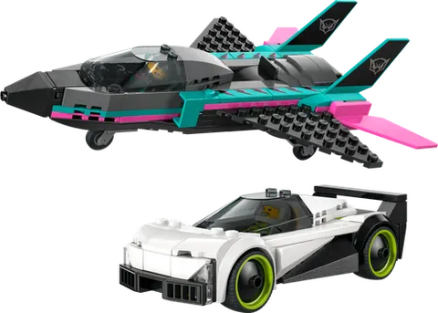 LEGO 60489 Jet vs. Car