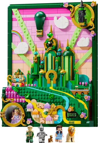 LEGO 75685 Emerald City Wall Art