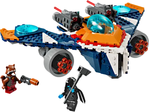 LEGO 76278 Rocket's Warbird vs. Ronan