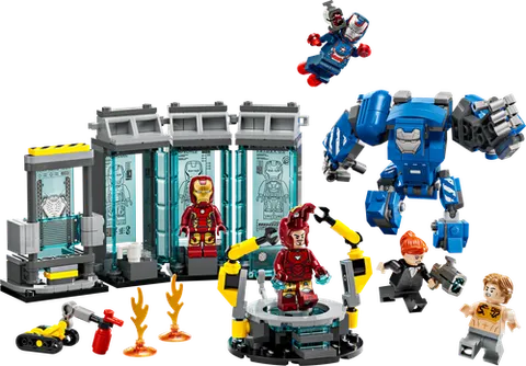 LEGO 76315 Iron Man's Laboratory: Hall of Armor