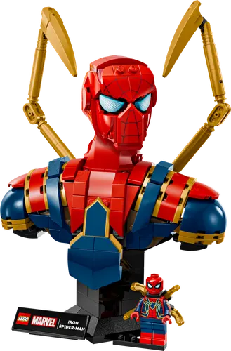 LEGO 76326 Iron Spider-Man Bust