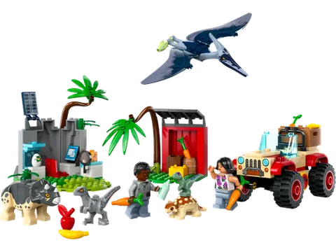 LEGO 76963 Baby Dinosaur Rescue Center