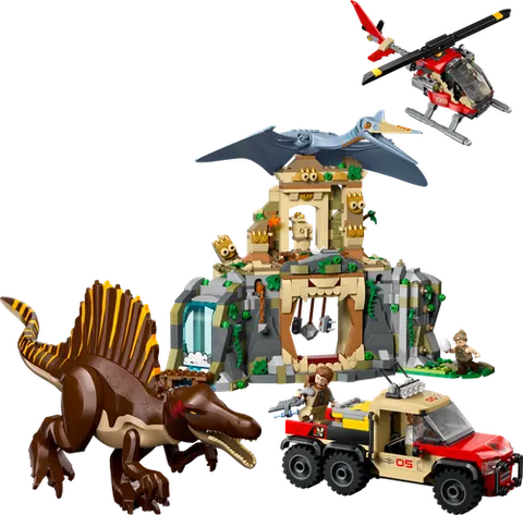 LEGO 76976 Spinosaurus & Quetzalcoatlus Air Mission