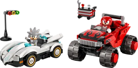 LEGO 77118 Silver's Car vs. Knuckles' Monster Truck